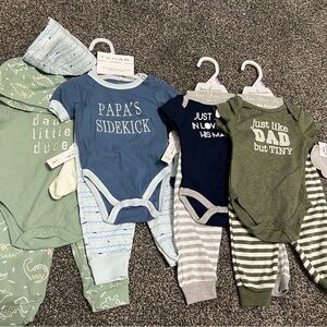 Baby Bodysuit and Pants Sets 9 months